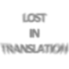 Lost In Translation